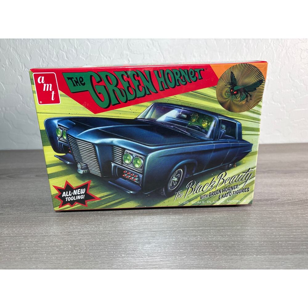 AMT‎ 1271 Green Hornet Black Beauty New Tool Model Car Kit 1/25 Scale- NIB